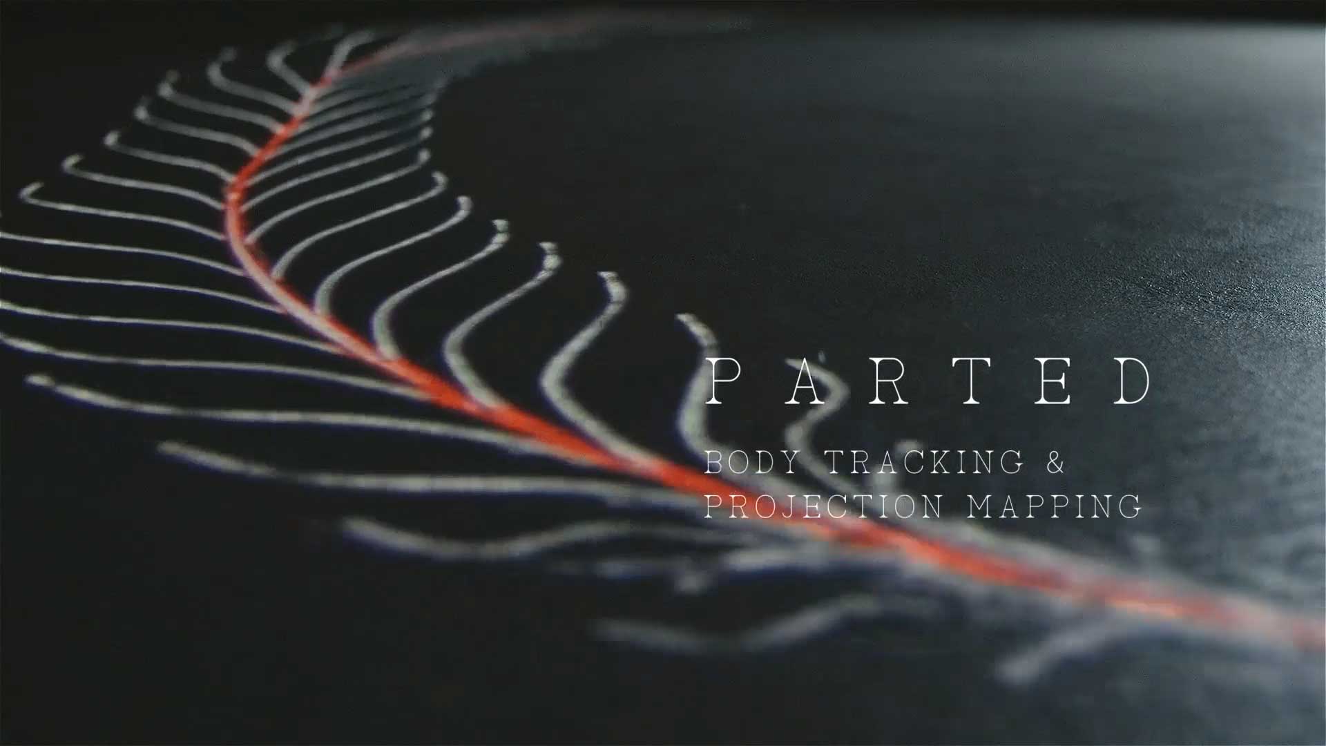 Parted - Body Tracking & Projection Mapping -